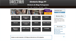 Desktop Screenshot of directorio.dicasparablogs.com